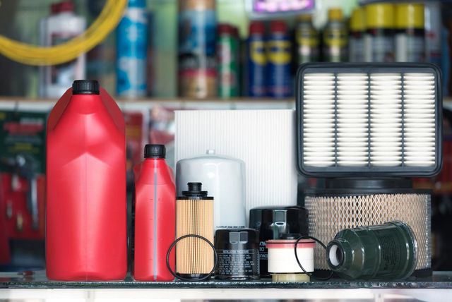 Filters on the shelf at Ballina Bearing Supplies